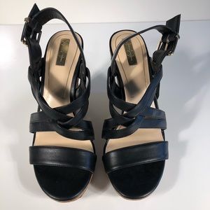 Jessica Simpson platform wedge sandal. Size 9 1/2